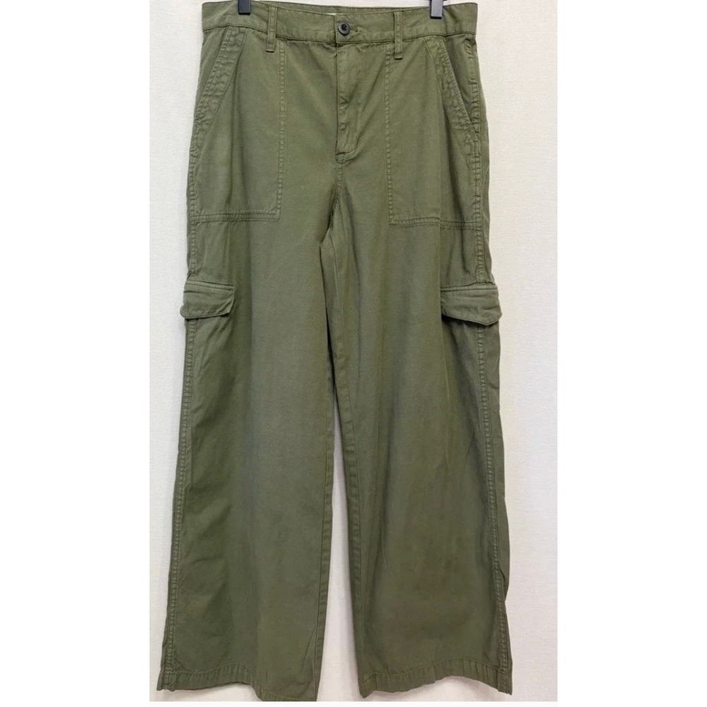 Carhartt Green Carpenter Pants Utility Workwear Olive Size 30 x 30